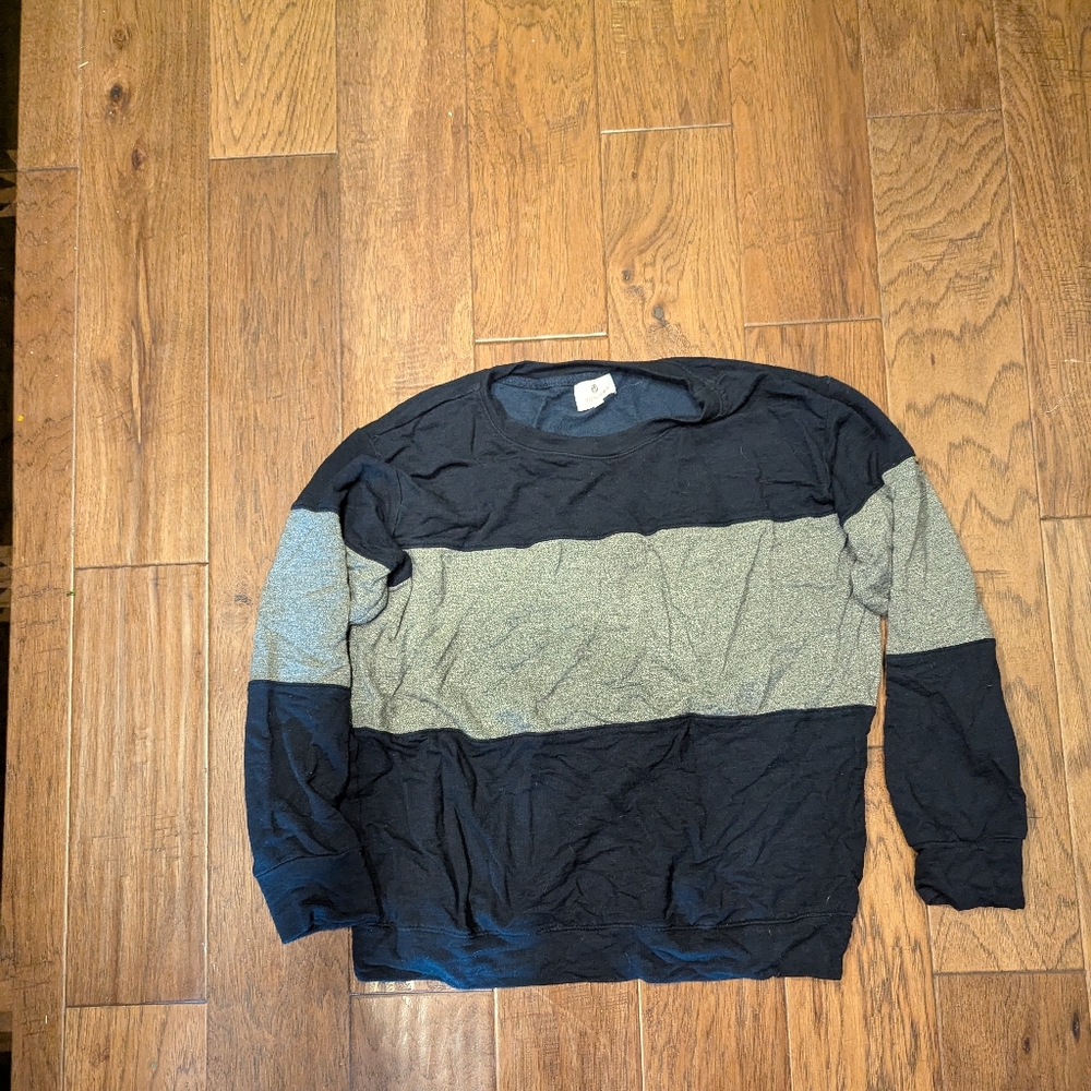 Colorblock Long Sleeve Shirt